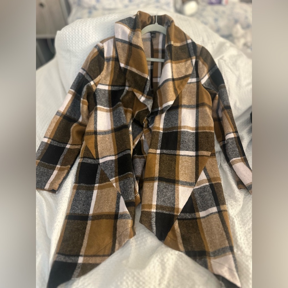 Wool falls Jacket plaid